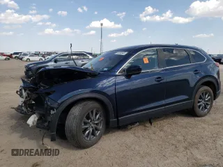2021 Mazda CX-9 Sport with VIN JM3TCBBY5M0506083, listed as a Copart auction lot 64380963 with 36,397 mi miles and . Bid and sale history available at carsss.com. Image 1.
