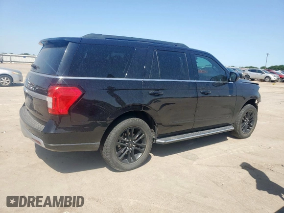 2022 Ford Expedition XLT with VIN 1FMJU1HT4NEA34624, listed as a Copart auction lot 56891045 with 48,202 mi miles and Salvage title. Bid and sale history available at DreamBid. Image 3.