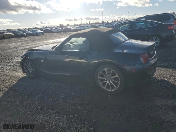 2008 BMW Z4 3.0i with VIN 4USBU33568LW61249, listed as a Copart auction lot 80262744 with NaN miles and Salvage Title. Bid and sale history available at carsss.com. Image 2.