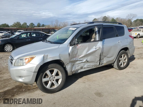 2008 Toyota RAV4 Ltd with VIN JTMZD31VX86071898, listed as a Copart auction lot 45748285 with 296,010 mi miles and Salvage Title. Bid and sale history available at carsss.com. Image 1.