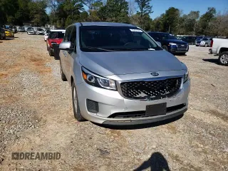 2017 Kia Sedona L with VIN KNDMA5C10H6279572, listed as a Copart auction lot 46491355 with 83,375 mi miles and Salvage Title. Bid and sale history available at carsss.com. Image 11.