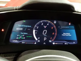 2021 Chevrolet Corvette 2LT z VIN 1G1YB3D40M5103884, wystawiony jako Copart lot #54308835 z przebiegiem 14 748 mil mil oraz Szkoda całkowita • Salvage title. Historia ofert i sprzedaży dostępna na DreamBid. Obrazek 9.