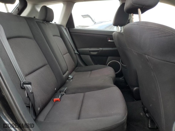 2008 Mazda Mazda3 s Sport with VIN JM1BK343781134650, listed as a Copart auction lot 50609555 with 106,018 mi miles and Salvage Title. Bid and sale history available at carsss.com. Image 10.