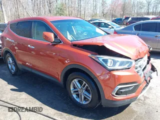 2017 Hyundai Santa Fe 2.4L z VIN 5XYZT3LB5HG450973, wystawiony jako IAAI lot #41812710 z przebiegiem 109 836 mil mil oraz . Historia ofert i sprzedaży dostępna na DreamBid. Obrazek 1.