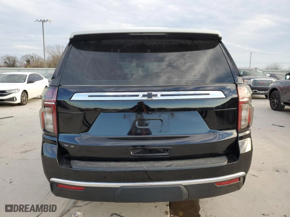2023 Chevrolet Tahoe Commercial with VIN 1GNSCLED9PR429678, listed as a Copart auction lot 41822665 with 0 mi miles and Salvage Title. Bid and sale history available at carsss.com. Image 6.