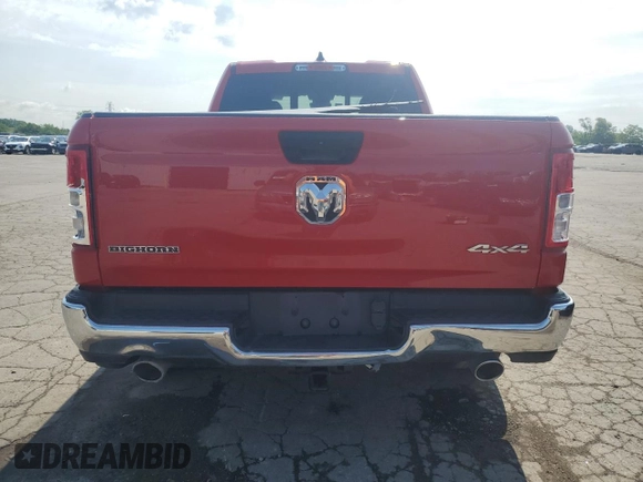 2023 Ram 1500 Big Horn with VIN 1C6SRFBTXPN535513, listed as a Copart auction lot 61135425 with Not provided miles and Salvage title. Bid and sale history available at DreamBid. Image 6.