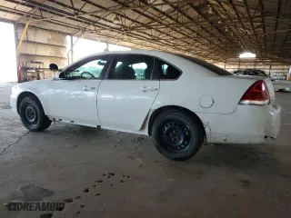2013 Chevrolet Impala Police with VIN 2G1WD5E30D1256723, listed as a Copart auction lot 81389584 with 103,990 mi miles and Salvage Title. Bid and sale history available at carsss.com. Image 2.