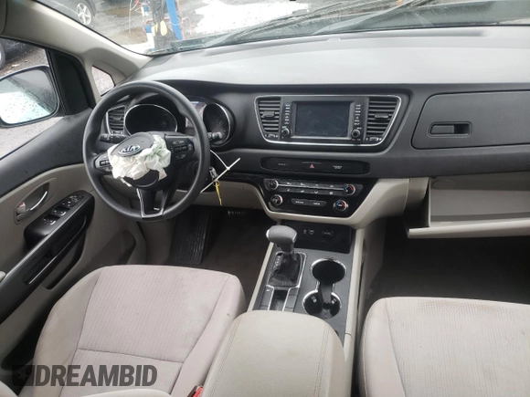 2019 Kia Sedona EX with VIN KNDMB5C16K6565186, listed as a Copart auction lot 50738915 with 82,743 mi miles and Salvage Title. Bid and sale history available at carsss.com. Image 8.