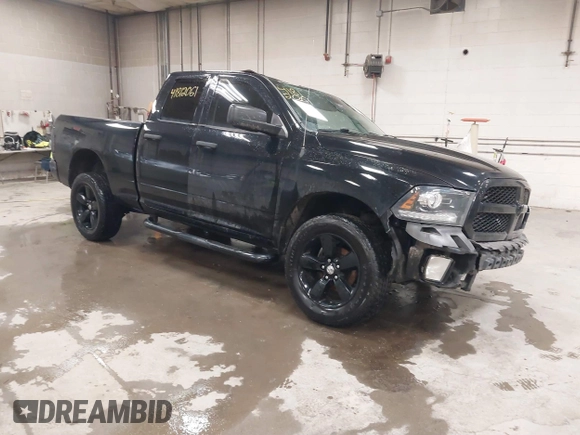 2014 Ram 1500 Express with VIN 1C6RR7FT3ES261875, listed as a IAAI auction lot 41812061 with 92,702 mi miles and . Bid and sale history available at DreamBid. Image 1.