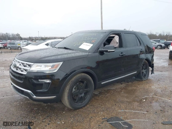 2018 Ford Explorer Limited with VIN 1FM5K7F85JGA81989, listed as a IAAI auction lot 41701095 with 140,343 mi miles. Bid and sale history available at carsss.com. Image 2.