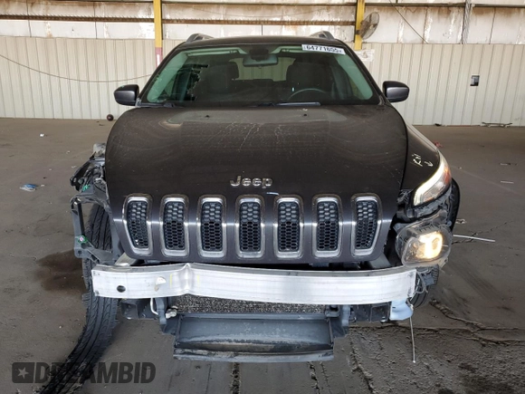 2016 Jeep Cherokee Latitude with VIN 1C4PJLCS8GW107783, listed as a Copart auction lot 64771655 with 108,745 mi miles and Salvage title. Bid and sale history available at DreamBid. Image 5.
