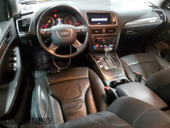 2015 Audi Q5 Premium Plus with VIN WA1LFAFP2FA024061, listed as a Copart auction lot 51089535 with 124,676 mi miles and Salvage Title. Bid and sale history available at carsss.com. Image 8.