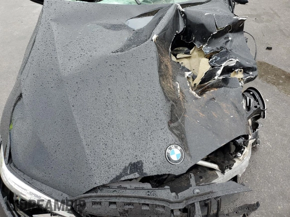2019 BMW 3 Series 330i xDrive with VIN WBA5R7C52KAJ80510, listed as a Copart auction lot 46527915 with 0 mi miles and Non Repairable. Bid and sale history available at carsss.com. Image 12.