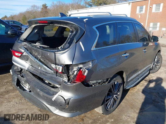 2017 Infiniti QX60 with VIN 5N1DL0MN2HC519510, listed as a IAAI auction lot 41705079 with 83,696 mi miles and . Bid and sale history available at DreamBid. Image 4.
