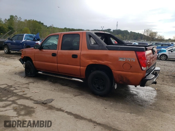2004 Chevrolet Avalanche Z66 with VIN 3GNEC12T44G337905, listed as a Copart auction lot 71874904 with 264,570 mi miles and Non Repairable. Bid and sale history available at carsss.com. Image 2.