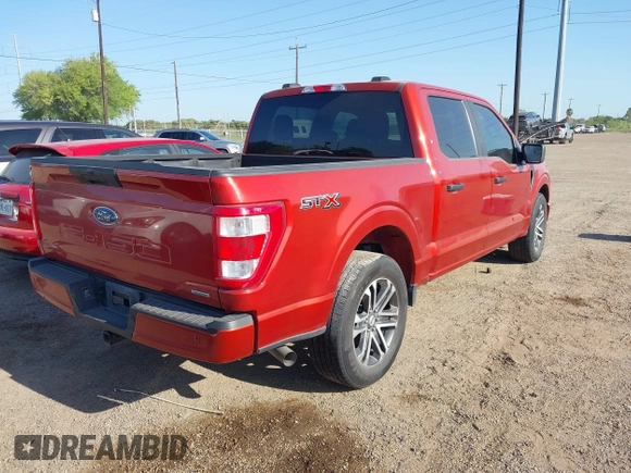 2023 Ford F-150 XL with VIN 1FTEW1CP5PKD71902, listed as a IAAI auction lot 41970843 with 78,838 mi miles and . Bid and sale history available at DreamBid. Image 4.