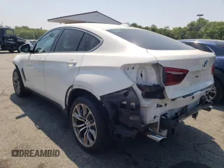 2017 BMW X6 xDrive35i with VIN 5UXKU2C31H0X46966, listed as a Copart auction lot 54452813 with 87,234 mi miles. Bid and sale history available at carsss.com. Image 2.