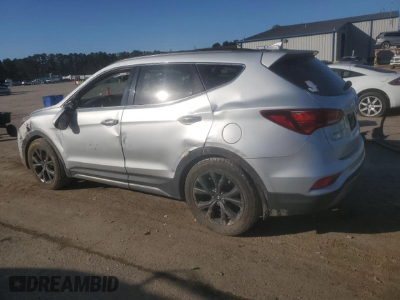 2017 Hyundai Santa Fe Ultimate with VIN 5XYZW4LA6HG422927, listed as a Copart auction lot 48795605 with 136,657 mi miles and Salvage title. Bid and sale history available at DreamBid. Image 2.