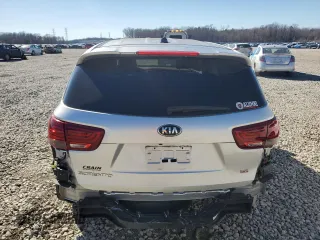 2019 Kia Sorento LX with VIN 5XYPG4A3XKG560499, listed as a Copart auction lot 46121545 with 73,893 mi miles and Salvage Title. Bid and sale history available at carsss.com. Image 6.
