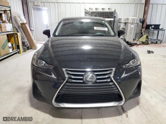 2017 Lexus IS with VIN JTHBA1D27H5047661, listed as a Copart auction lot 45593455 with 95,021 mi miles and Clean Title. Bid and sale history available at carsss.com. Image 5.