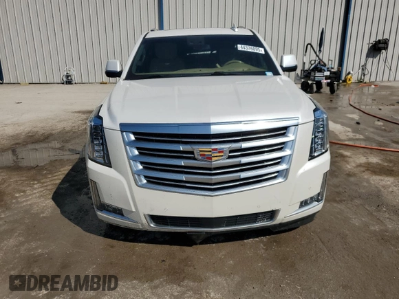 2019 Cadillac Escalade ESV Platinum z VIN 1GYS4KKJ5KR184374, wystawiony jako Copart lot #44376095 z przebiegiem 81 682 mil mil oraz Nie do naprawy • Non repairable. Historia ofert i sprzedaży dostępna na DreamBid. Obrazek 5.