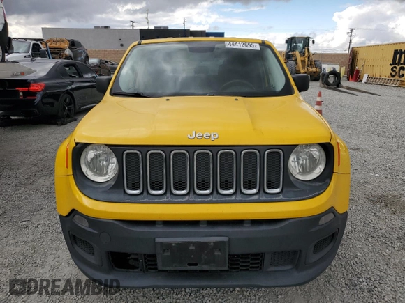 2017 Jeep Renegade Sport с VIN ZACCJAAH2HPF06083, выставлен на аукционе Copart как лот 44412695 с пробегом 230 387 миль миль и Чистый • Clean title. История ставок и продаж доступна на DreamBid. Изображение 5.