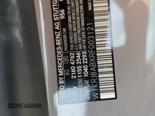 2024 Mercedes-Benz AMG GT 55 с VIN W1KRJ8ABXRF003121, выставлен на аукционе Copart как лот 80768784 с пробегом 1 919 миль миль и Списание • Salvage title. История ставок и продаж доступна на DreamBid. Изображение 15.