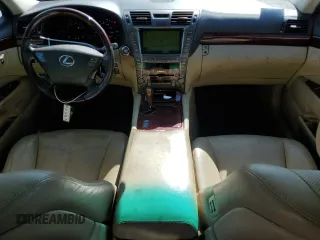 2007 Lexus LS 460 with VIN JTHBL46F575025412, listed as a Copart auction lot 55666625 with 210,568 mi miles and Clean Title. Bid and sale history available at DreamBid. Image 8.