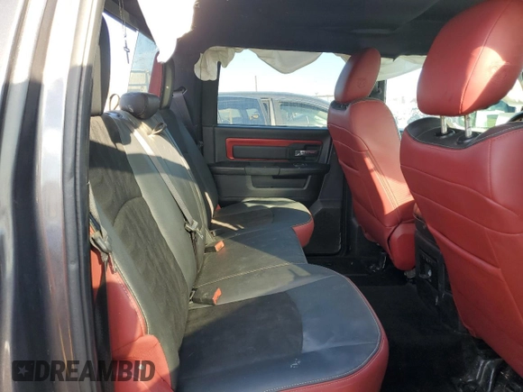 2016 Ram 1500 Rebel z VIN 1C6RR7YT6GS211830, wystawiony jako Copart lot #54072485 z przebiegiem 56 512 mil mil oraz Szkody całkowita. Historia ofert i sprzedaży dostępna na DreamBid. Obrazek 10.