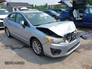 2014 Subaru Impreza Premium with VIN JF1GJAC6XEH005884, listed as a IAAI auction lot 42412958 with 122,841 mi miles and . Bid and sale history available at DreamBid. Image 1.
