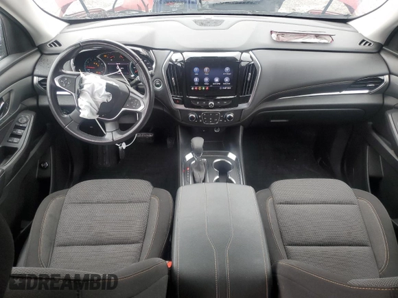 2021 Chevrolet Traverse LT Cloth z VIN 1GNERGKW9MJ239883, wystawiony jako Copart lot #54434135 z przebiegiem 51 357 mil mil oraz Szkoda całkowita • Salvage title. Historia ofert i sprzedaży dostępna na DreamBid. Obrazek 8.