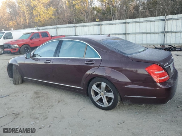 2010 Mercedes-Benz S-Class S 550 with VIN WDDNG8GB4AA325467, listed as a Copart auction lot 42529445 with 143,504 mi miles and Clean Title. Bid and sale history available at carsss.com. Image 2.