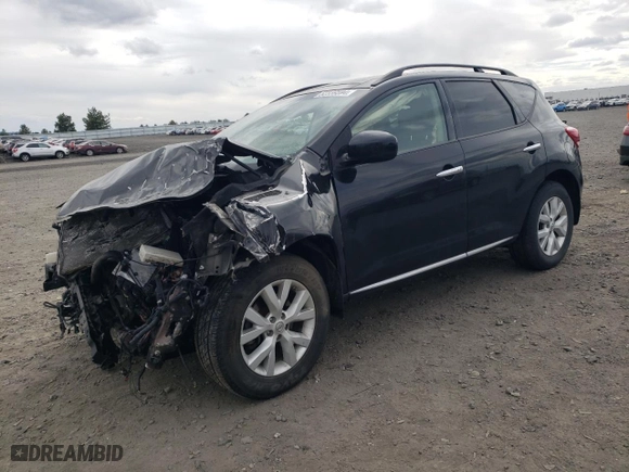 2011 Nissan Murano SV with VIN JN8AZ1MW8BW187796, listed as a Copart auction lot 52339594 with 0 mi miles and Salvage Title. Bid and sale history available at carsss.com. Image 1.