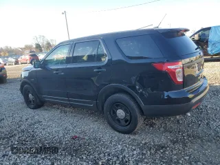 2014 Ford Utility Police Interceptor with VIN 1FM5K8AR3EGB02575, listed as a Copart auction lot 82382634 with 170,735 mi miles and Non Repairable. Bid and sale history available at carsss.com. Image 2.