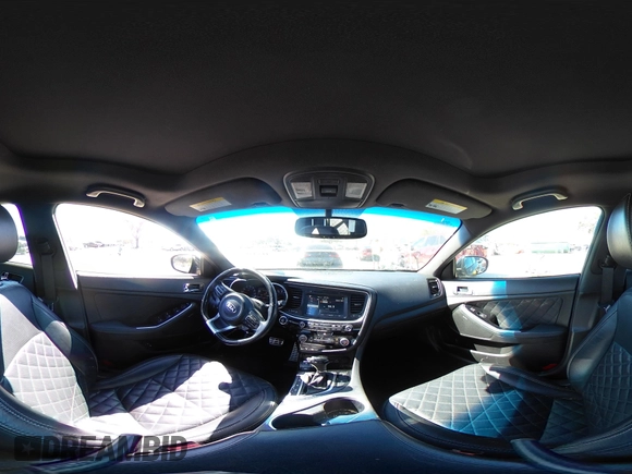 2015 Kia Optima SX Turbo with VIN 5XXGR4A63FG442597, listed as a IAAI auction lot 41533157 with 156,138 mi miles and . Bid and sale history available at DreamBid. Image 18.