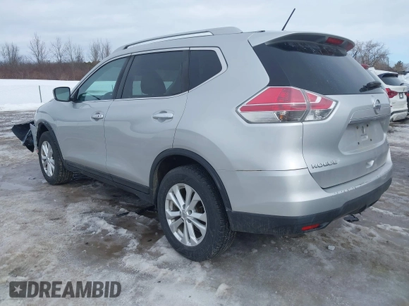 2016 Nissan Rogue SL with VIN 5N1AT2MVXGC896051, listed as a IAAI auction lot 41684560 with 102,182 mi miles and . Bid and sale history available at DreamBid. Image 3.