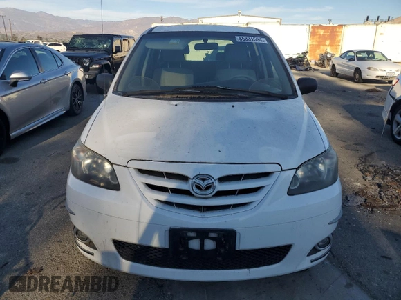 2006 Mazda MPV LX with VIN JM3LW28AX60557390, listed as a Copart auction lot 85831534 with 123,761 mi miles and Clean Title. Bid and sale history available at carsss.com. Image 5.
