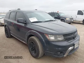 2017 Dodge Journey Crossroad Plus with VIN 3C4PDCGB3HT701707, listed as a IAAI auction lot 41514219 with 240,275 mi miles. Bid and sale history available at carsss.com. Image 1.