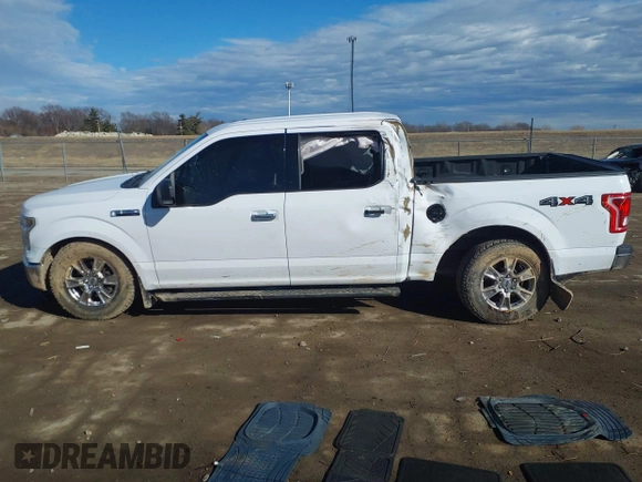 2015 Ford F-150 XLT with VIN 1FTEW1EF8FKE35305, listed as a IAAI auction lot 41679383 with 153,901 mi miles. Bid and sale history available at carsss.com. Image 15.