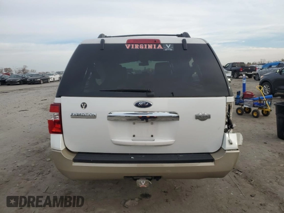 2010 Ford Expedition EL Eddie Bauer with VIN 1FMJK1J54AEA34716, listed as a Copart auction lot 81002454 with 169,061 mi miles and Clean Title. Bid and sale history available at carsss.com. Image 6.