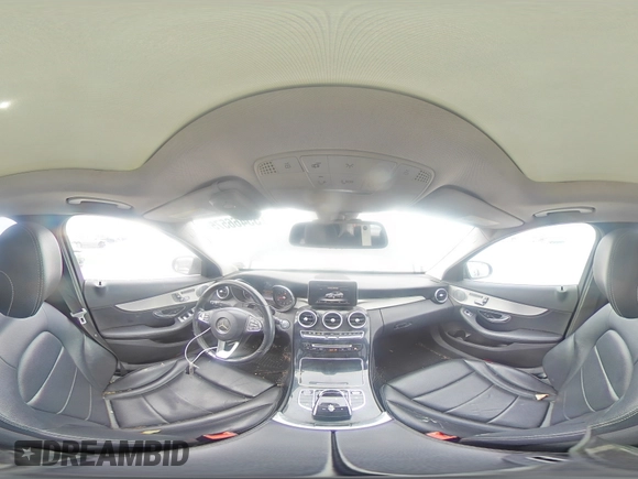2015 Mercedes-Benz C 300 with VIN 55SWF4JB9FU082657, listed as a Copart auction lot 55466575 with 109,254 mi miles and Salvage Title. Bid and sale history available at DreamBid. Image 15.