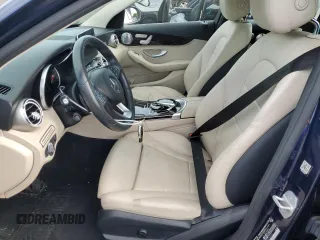 2016 Mercedes-Benz C 300 with VIN 55SWF4JB7GU140184, listed as a Copart auction lot 54410685 with 35,234 mi miles and Salvage Title. Bid and sale history available at carsss.com. Image 7.