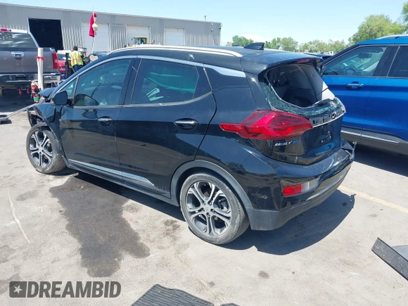 2017 Chevrolet Bolt EV Premier with VIN 1G1FX6S04H4180781, listed as a IAAI auction lot 42228857 with 152,133 mi miles and . Bid and sale history available at DreamBid. Image 3.