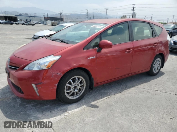 2012 Toyota Prius Two z VIN JTDZN3EU8C3109041, wystawiony jako Copart lot #58382015 z przebiegiem 113 813 mil mil oraz Szkoda całkowita • Salvage title. Historia ofert i sprzedaży dostępna na DreamBid. Obrazek 1.