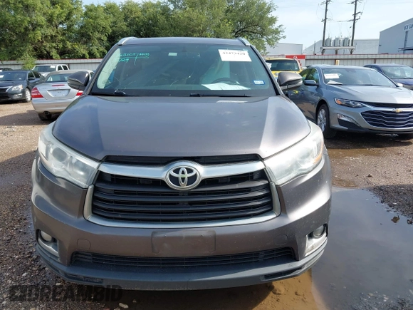 2015 Toyota Highlander Limited with VIN 5TDYKRFHXFS108548, listed as a IAAI auction lot 42473420 with 149,565 mi miles and . Bid and sale history available at DreamBid. Image 13.