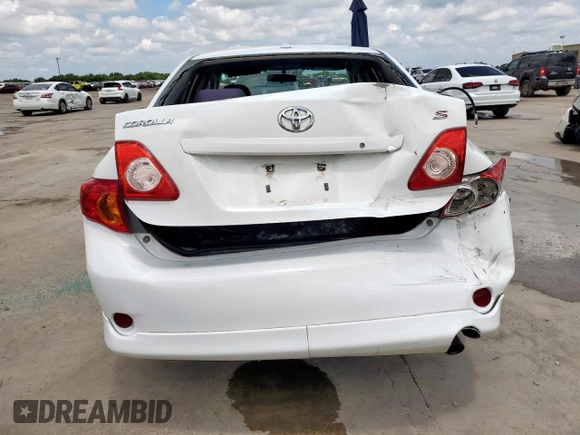 2010 Toyota Corolla with VIN 1NXBU4EEXAZ197841, listed as a Copart auction lot 63290795 with 249,046 mi miles and Salvage title. Bid and sale history available at DreamBid. Image 6.