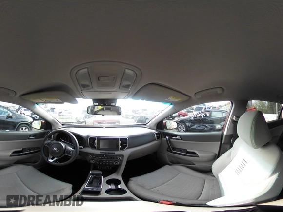2018 Kia Sportage LX with VIN KNDPM3ACXJ7461874, listed as a IAAI auction lot 42064801 with 123,809 mi miles and . Bid and sale history available at carsss.com. Image 18.