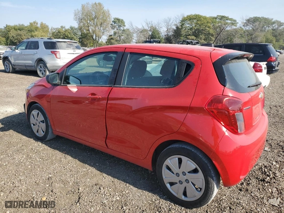 2017 Chevrolet Spark LS with VIN KL8CA6SA7HC738982, listed as a Copart auction lot 72906254 with 7,810 mi miles and Salvage Title. Bid and sale history available at carsss.com. Image 2.