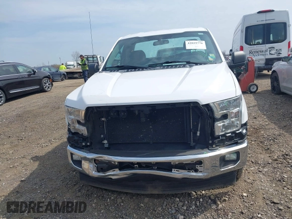 2017 Ford F-150 XL with VIN 1FTMF1C88HKC69886, listed as a IAAI auction lot 42029776 with 168,880 mi miles. Bid and sale history available at carsss.com. Image 12.