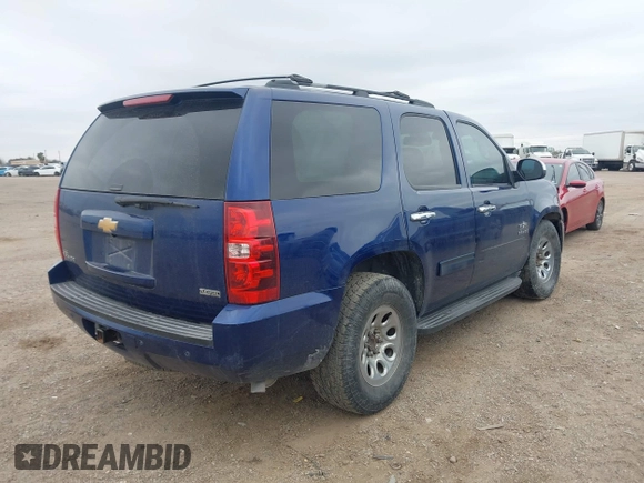 2012 Chevrolet Tahoe LS with VIN 1GNSCAE07CR271482, listed as a IAAI auction lot 41582756 with 134,299 mi miles and . Bid and sale history available at DreamBid. Image 4.
